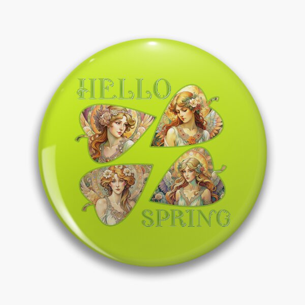 Item preview, Hello Spring designed and sold by CatCoconut-Art.