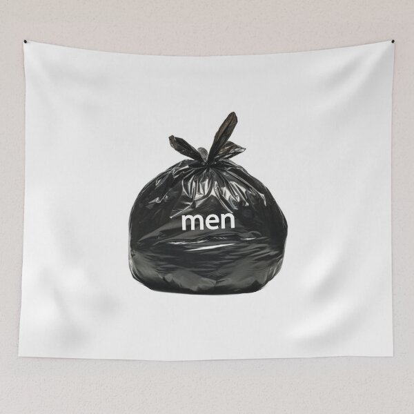 Item preview, Man are trash designed and sold by snowshade.