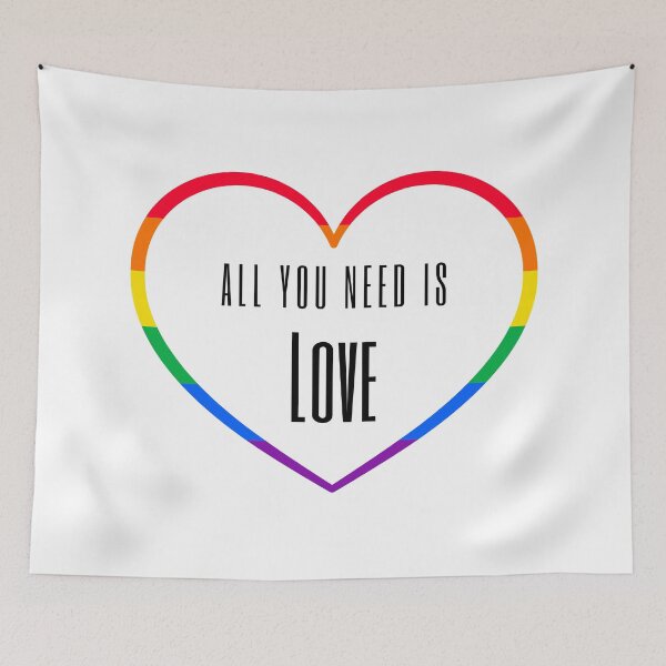 Item preview, Rainbow heart designed and sold by FreeSoulLab.