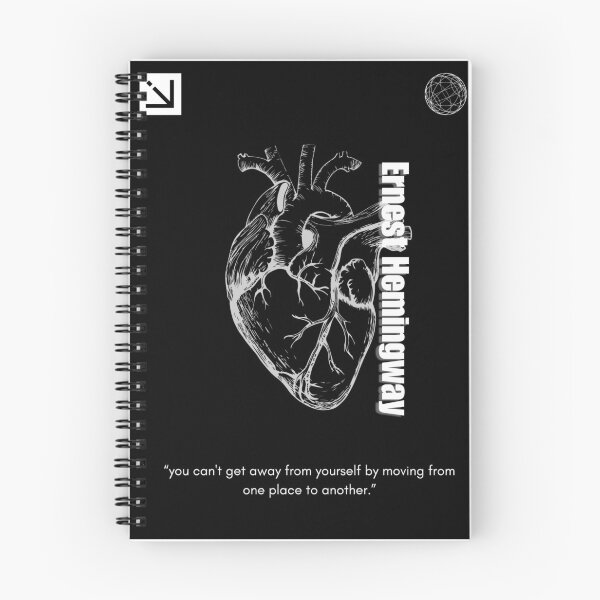 Item preview, Ernest Hemingway Quote designed and sold by darkskinbender.