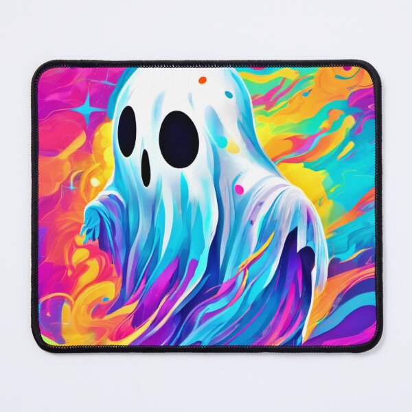 Item preview, Spectral Beauty: Vibrant Ghost Artwork designed and sold by Health And Fitness Posts e-Store.