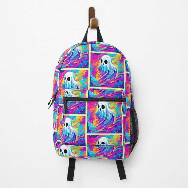 Item preview, Spectral Beauty: Vibrant Ghost Artwork  designed and sold by Health And Fitness Posts e-Store.