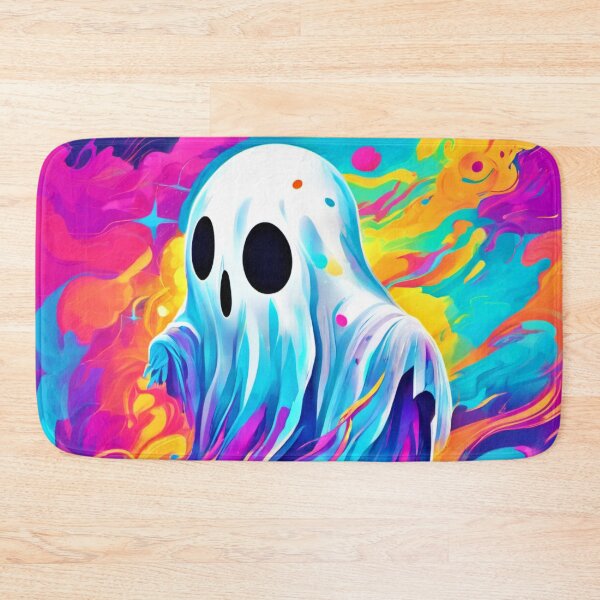 Item preview, Spectral Beauty: Vibrant Ghost Artwork  designed and sold by Health And Fitness Posts e-Store.