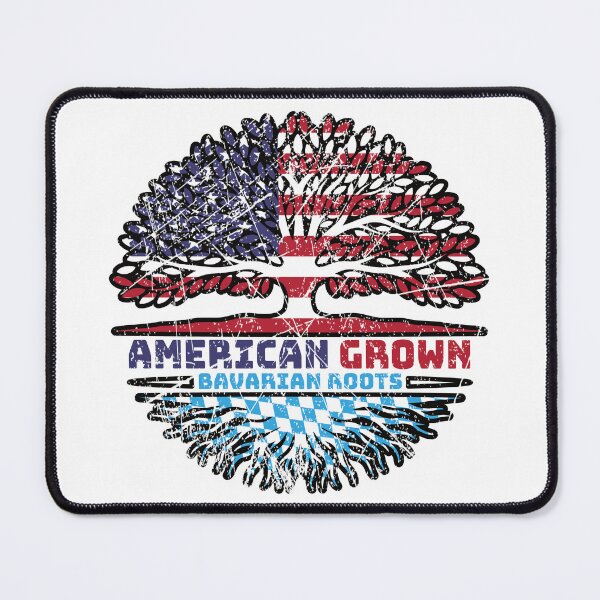 Item preview, Bavaria Bavarian US American USA United States Tree Roots Flag designed and sold by FlagX.