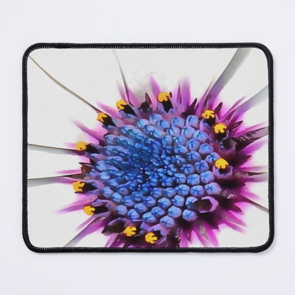 Item preview, Beautiful White African Daisy Flower Abstract Art   designed and sold by taiche.