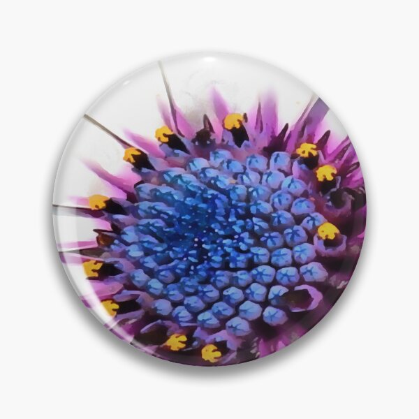 Item preview, Beautiful White African Daisy Flower Abstract Art   designed and sold by taiche.