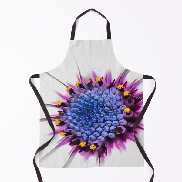 Item preview, Beautiful White African Daisy Flower Abstract Art designed and sold by taiche.