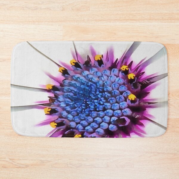 Item preview, Beautiful White African Daisy Flower Abstract Art   designed and sold by taiche.