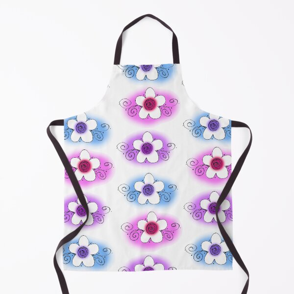 Item preview, Flower Power Lovely Swirly Flowers designed and sold by stickypixie.