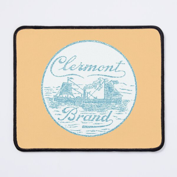 Item preview, Vintage "Clermont Brand" print block designed and sold by HudsonRiverArt.