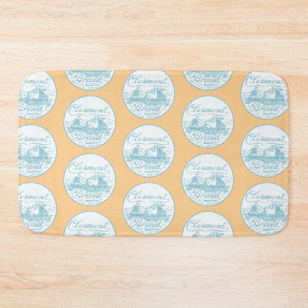 Item preview, Vintage "Clermont Brand" print block designed and sold by HudsonRiverArt.
