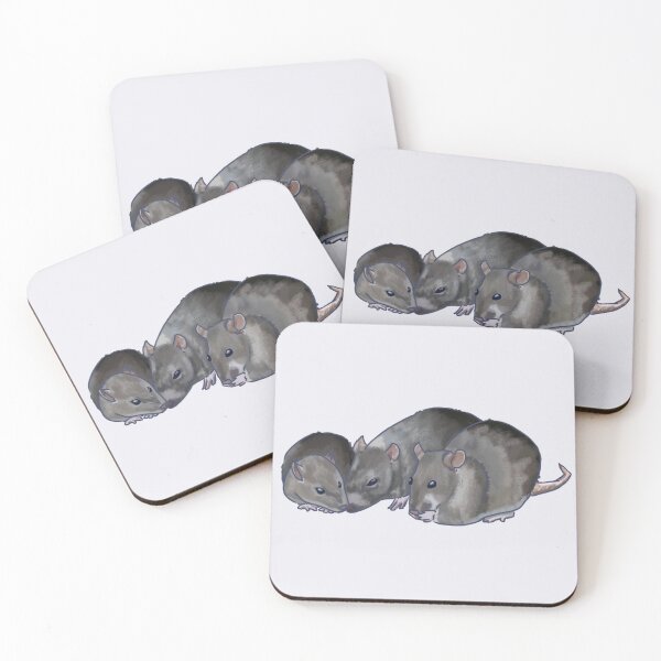 Item preview, 3 Rats Being Rats designed and sold by PuddlesTheClown.