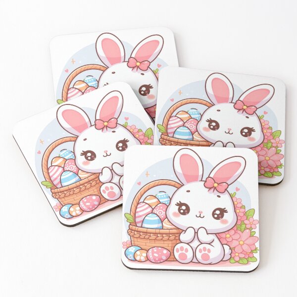 Item preview, Kawaii Easter Bunny 03 designed and sold by AstroAppa.