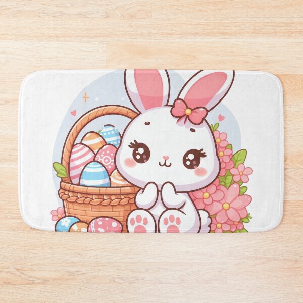 Item preview, Kawaii Easter Bunny 03 designed and sold by AstroAppa.