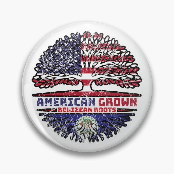 Item preview, Belize Belizean US American USA United States Tree Roots Flag designed and sold by FlagX.