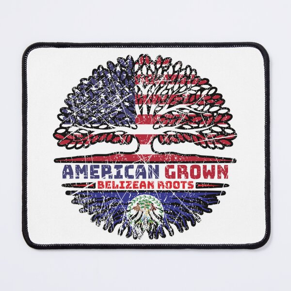 Item preview, Belize Belizean US American USA United States Tree Roots Flag designed and sold by FlagX.