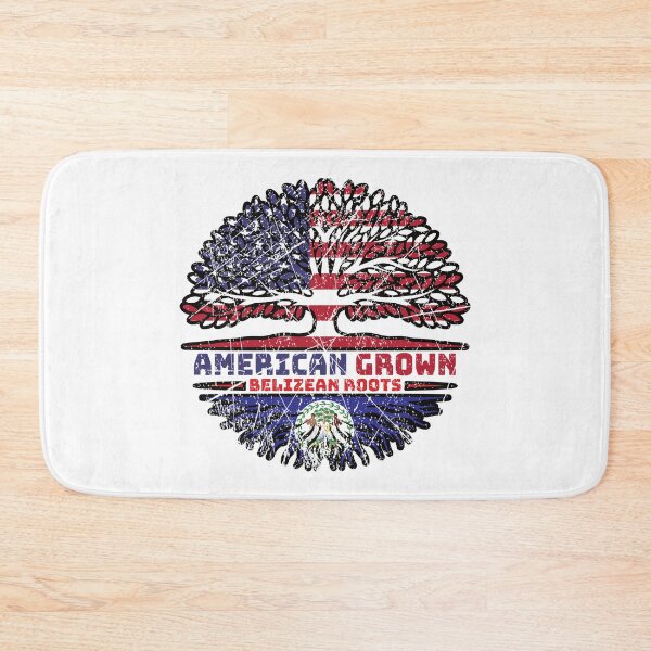 Item preview, Belize Belizean US American USA United States Tree Roots Flag designed and sold by FlagX.