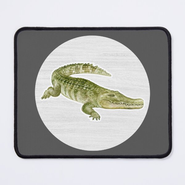 Item preview, Crocodile Watercolor Drawing designed and sold by LivingColorful.