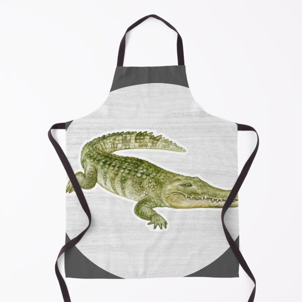Item preview, Crocodile Watercolor Drawing designed and sold by LivingColorful.