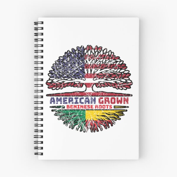 Item preview, Benin Beninese American USA Tree Roots Flag designed and sold by FlagX.