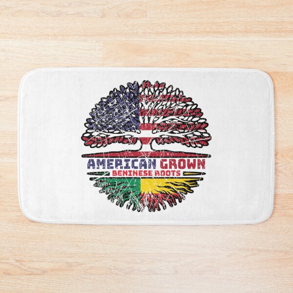 Item preview, Benin Beninese American USA Tree Roots Flag designed and sold by FlagX.