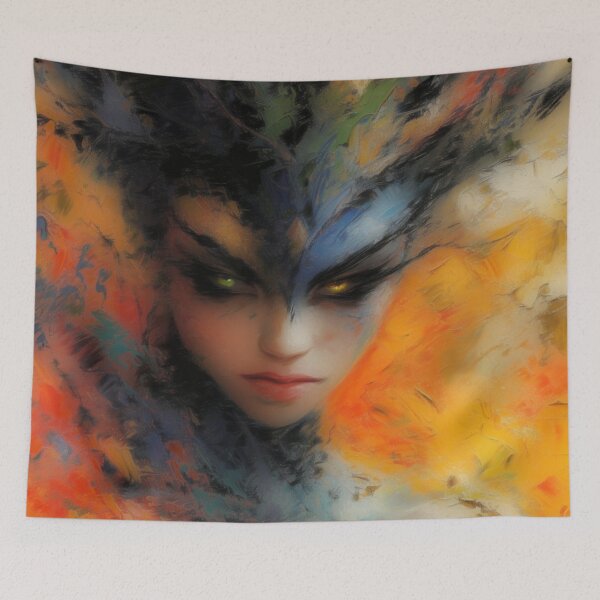 Item preview, Feathered Woman designed and sold by Dawn van Doorn.