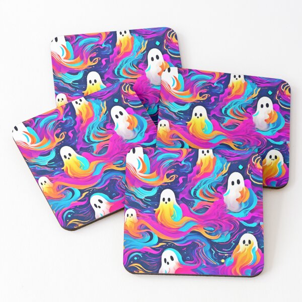 Item preview, Mesmerizing Spirits: Vibrant Ghostly Art designed and sold by Health And Fitness Posts e-Store.