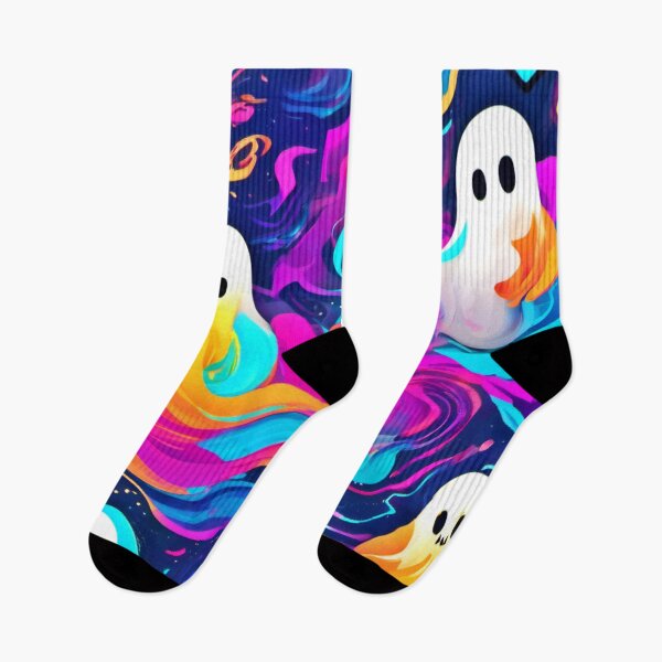 Item preview, Mesmerizing Spirits: Vibrant Ghostly Art designed and sold by Health And Fitness Posts e-Store.