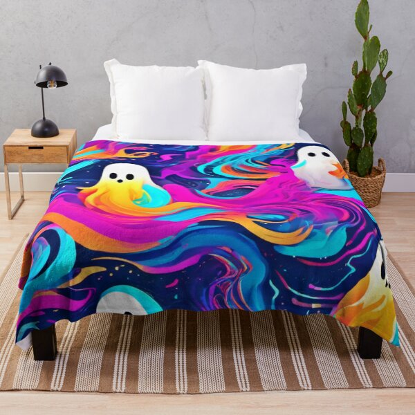 Item preview, Mesmerizing Spirits: Vibrant Ghostly Art designed and sold by Health And Fitness Posts e-Store.