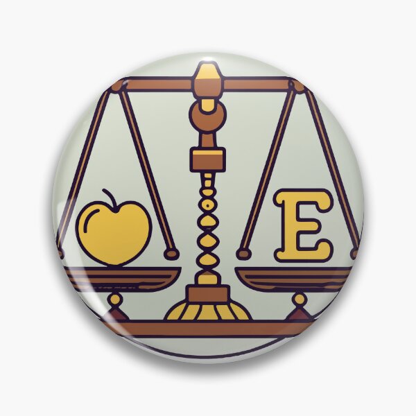 Item preview, Equality Balance Scale - Minimalist Design designed and sold by NiftyWrx.