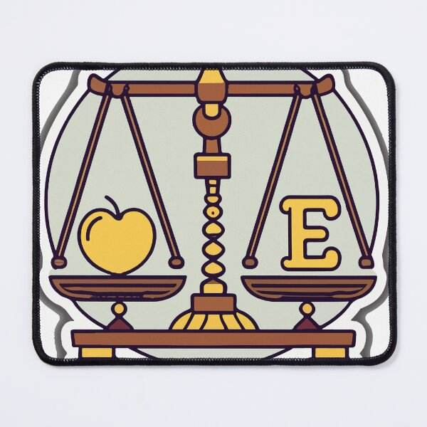 Item preview, Equality Balance Scale - Minimalist Design designed and sold by NiftyWrx.