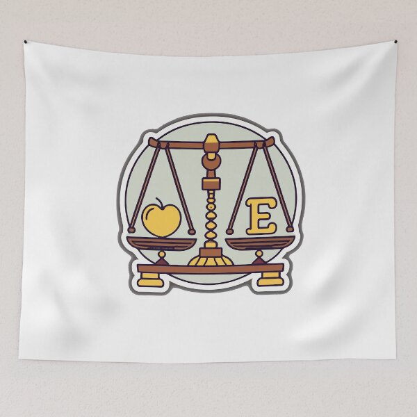 Item preview, Equality Balance Scale - Minimalist Design designed and sold by NiftyWrx.
