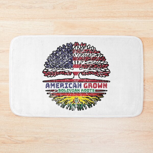 Item preview, Bolivia Bolivian US American USA United States Tree Roots Flag designed and sold by FlagX.
