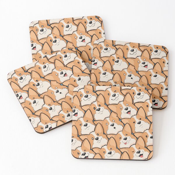 Item preview, Cascading Corgis designed and sold by blujai.