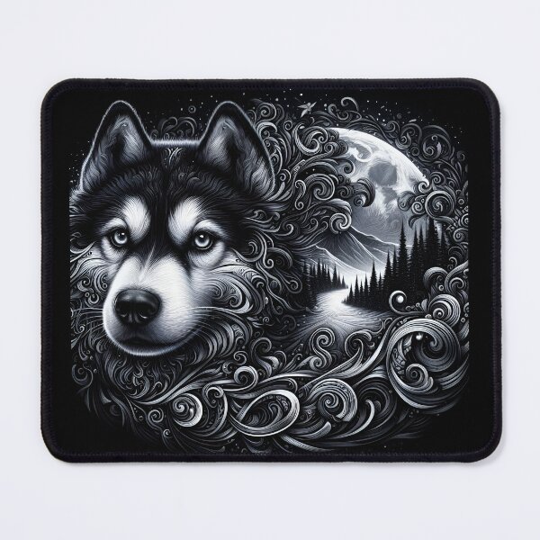Item preview, Gothic-Inspired Husky Majesty designed and sold by PawspectCreate.