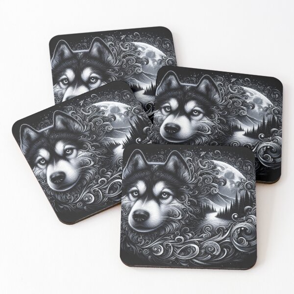 Item preview, Gothic-Inspired Husky Majesty designed and sold by PawspectCreate.