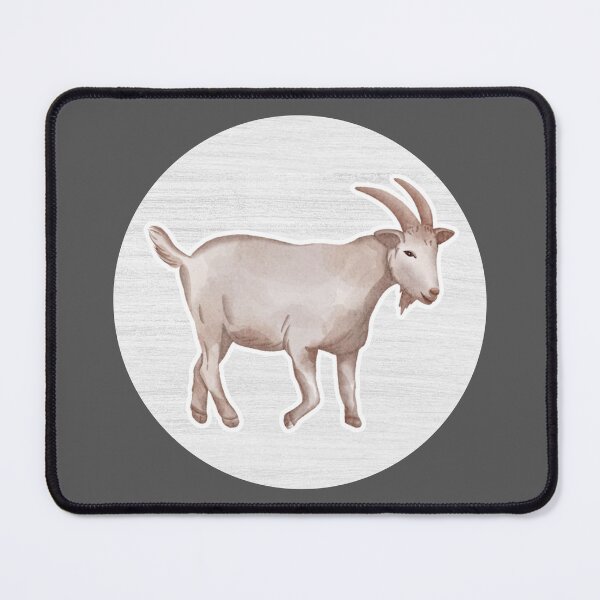 Item preview, Goat Watercolor Drawing designed and sold by LivingColorful.