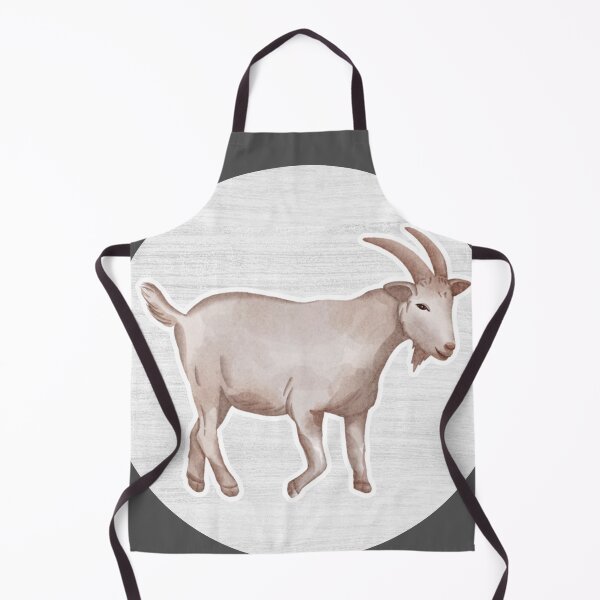 Item preview, Goat Watercolor Drawing designed and sold by LivingColorful.