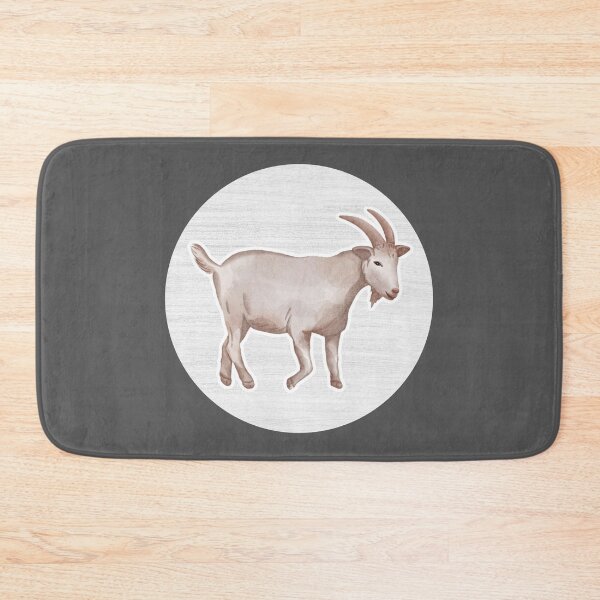 Item preview, Goat Watercolor Drawing designed and sold by LivingColorful.
