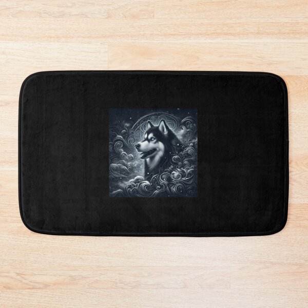 Item preview, Whimsical Gothic Husky designed and sold by PawspectCreate.