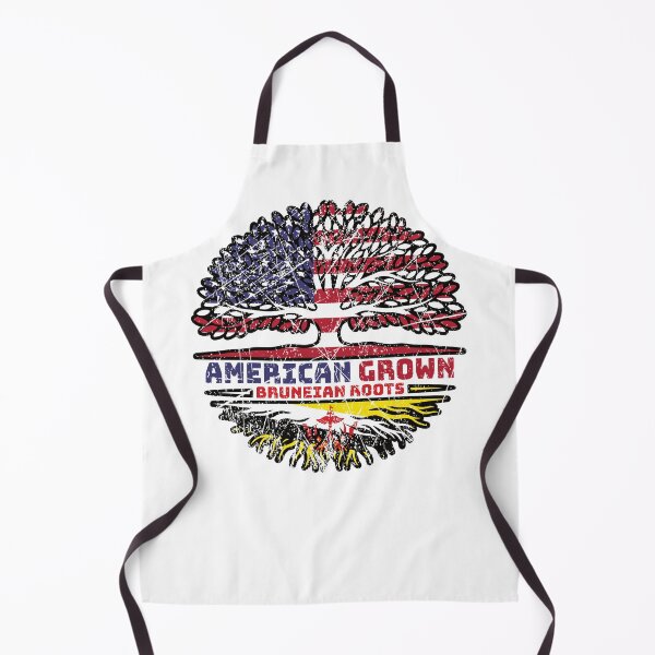 Item preview, Brunei Bruneian American USA Tree Roots Flag designed and sold by FlagX.