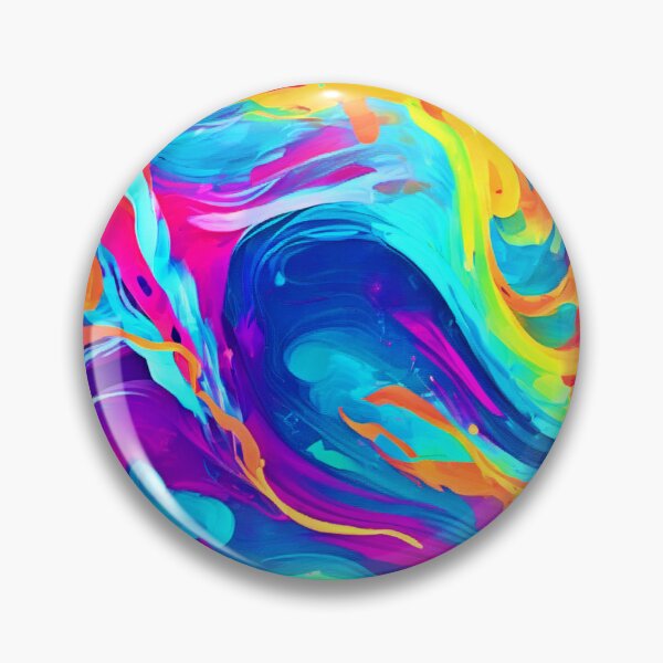 Item preview, Abstract Badist Art: Vibrant Colors designed and sold by Health And Fitness Posts e-Store.