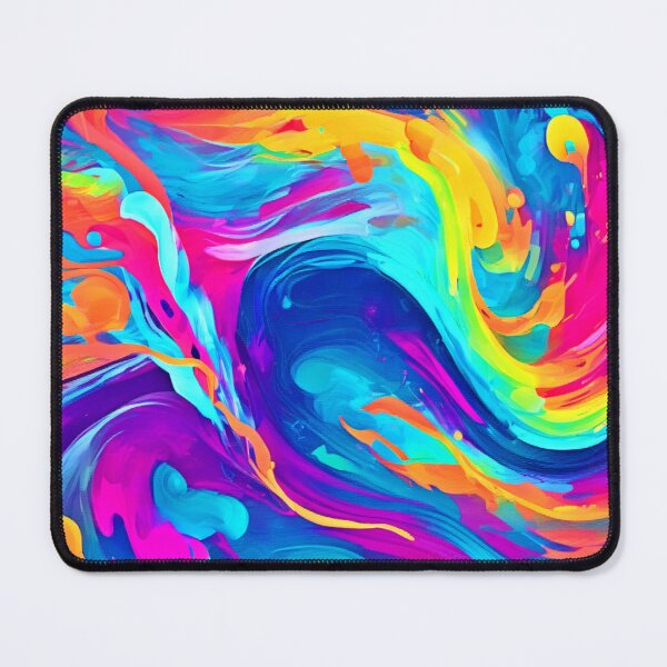 Item preview, Abstract Badist Art: Vibrant Colors designed and sold by Health And Fitness Posts e-Store.