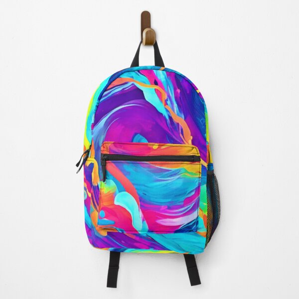Item preview, Abstract Badist Art: Vibrant Colors designed and sold by Health And Fitness Posts e-Store.