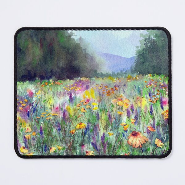 Aperçu de l'œuvre Montagne de fleurs sauvages créée et vendue par Kaye Hinson.