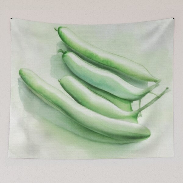 Item preview, Green String Beans  designed and sold by Pretty-Bird.