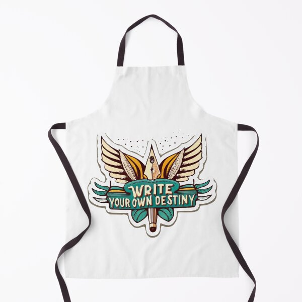 Item preview, Stylized Pen Nib with Wings - Write Your Own Destiny designed and sold by NiftyWrx.