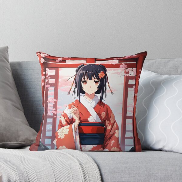 Artikelvorschau, Schönes Anime-Mädchen in einem Kimono entworfen und verkauft von MiaRose85.