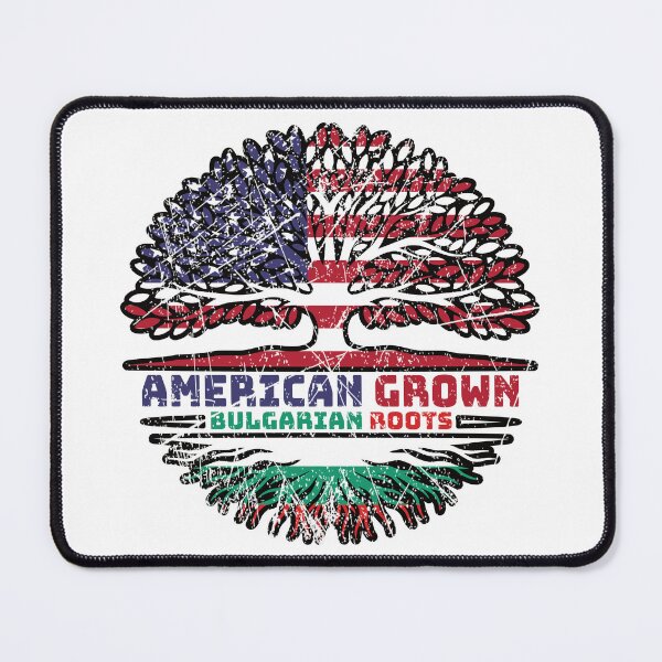 Item preview, Bulgaria Bulgarian US American USA United States Tree Roots Flag designed and sold by FlagX.