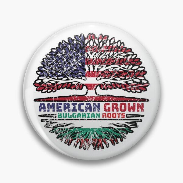 Item preview, Bulgaria Bulgarian US American USA United States Tree Roots Flag designed and sold by FlagX.